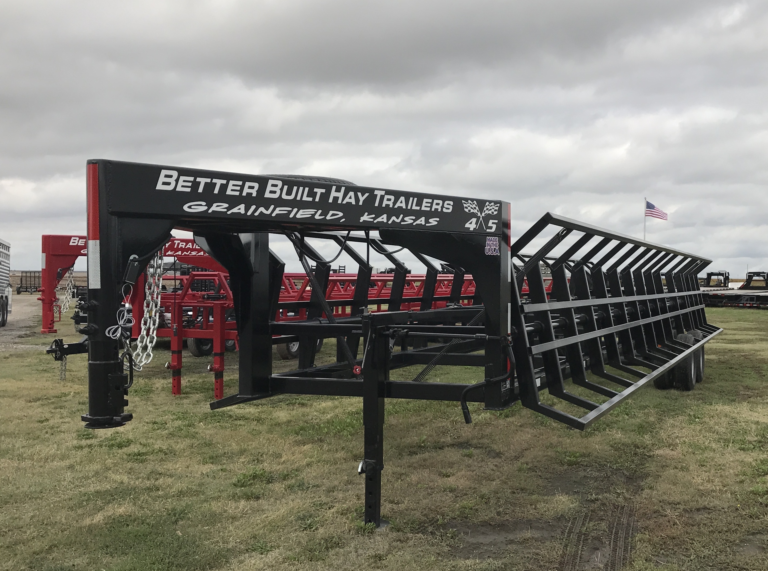 Hay Bale Trailers From Better Built Trailers Near Hays KS